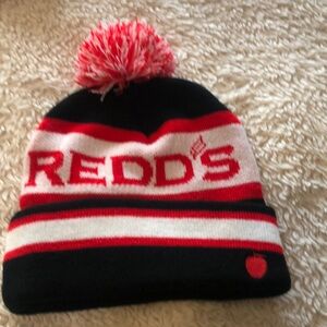 Redd’s apple acrylic cap. Red black and white